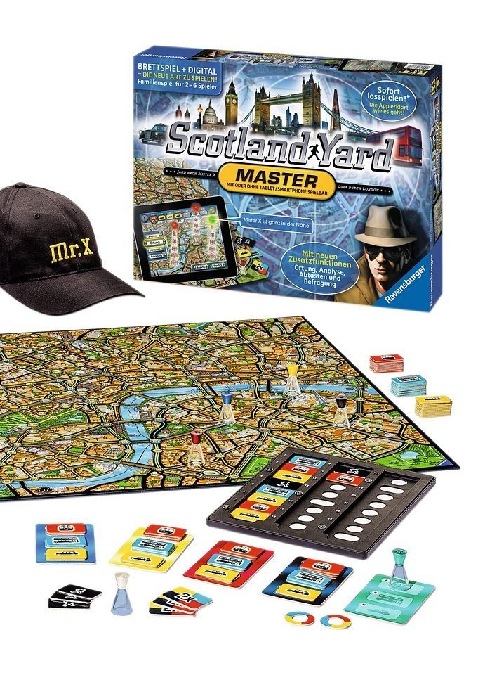 schützt FSC® - Wald Spiel, Made Master, weltweit - Ravensburger - in Scotland Yard Europe,