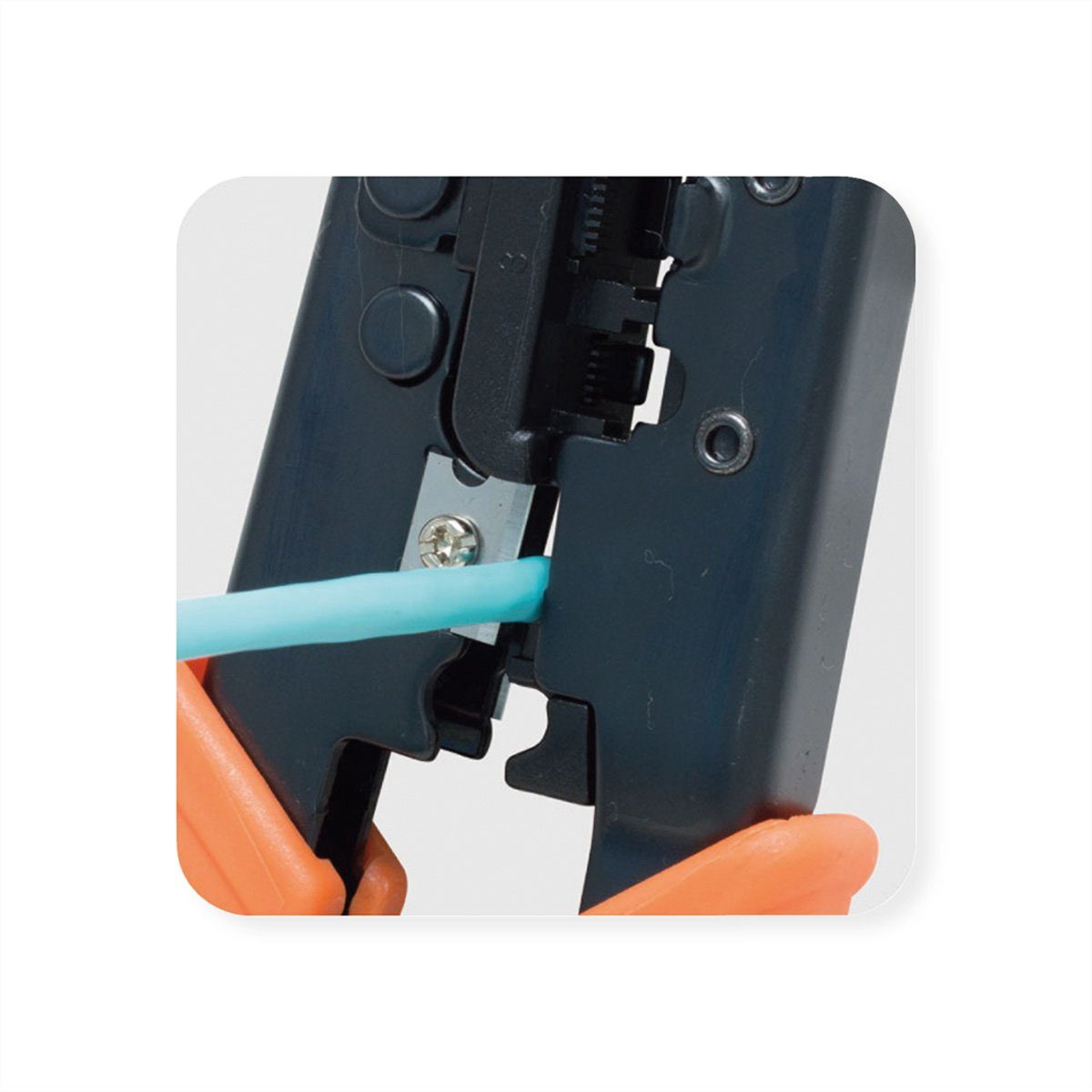 VALUE Crimpzange Crimpzange für Modular Stecker