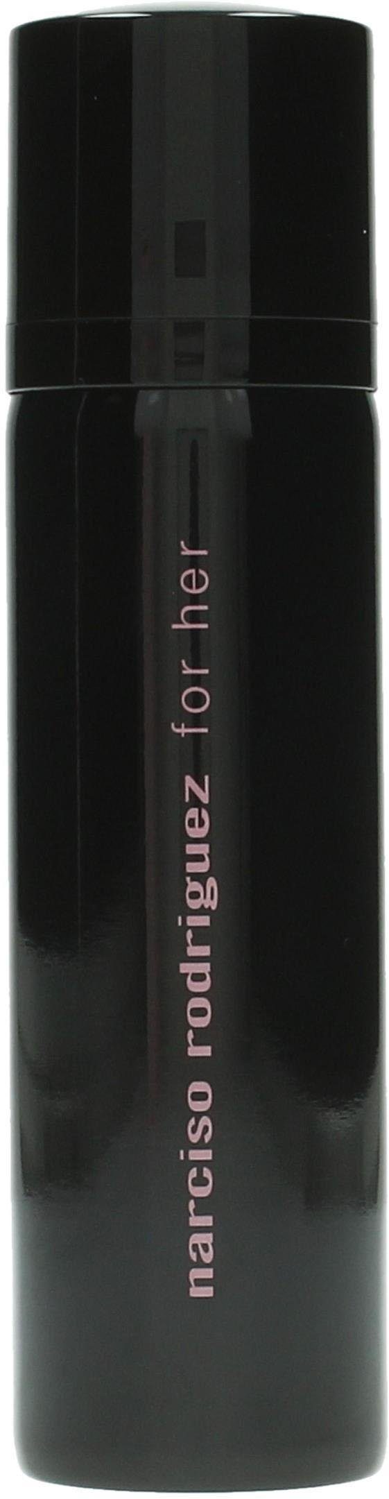 narciso rodriguez Deo-Spray FOR HER, Blumiger Duft, schützt 12h lang und sorgt für Wohlbefinden.
