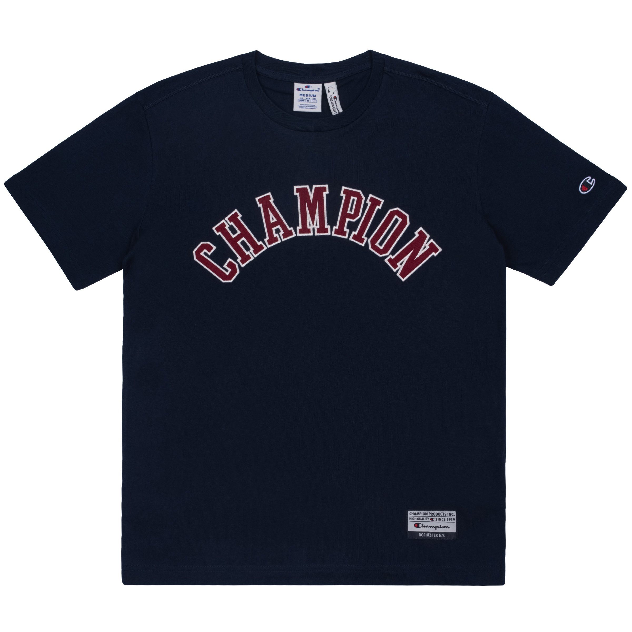 Champion T-Shirt (nvb) blau T-Shirt Champion Adult Crewneck 216575 Herren