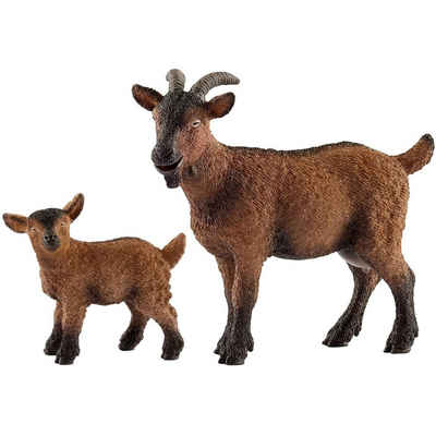 Schleich® Tierfigur 13828 13829 Farm World 2er Set Ziege + Zicklein