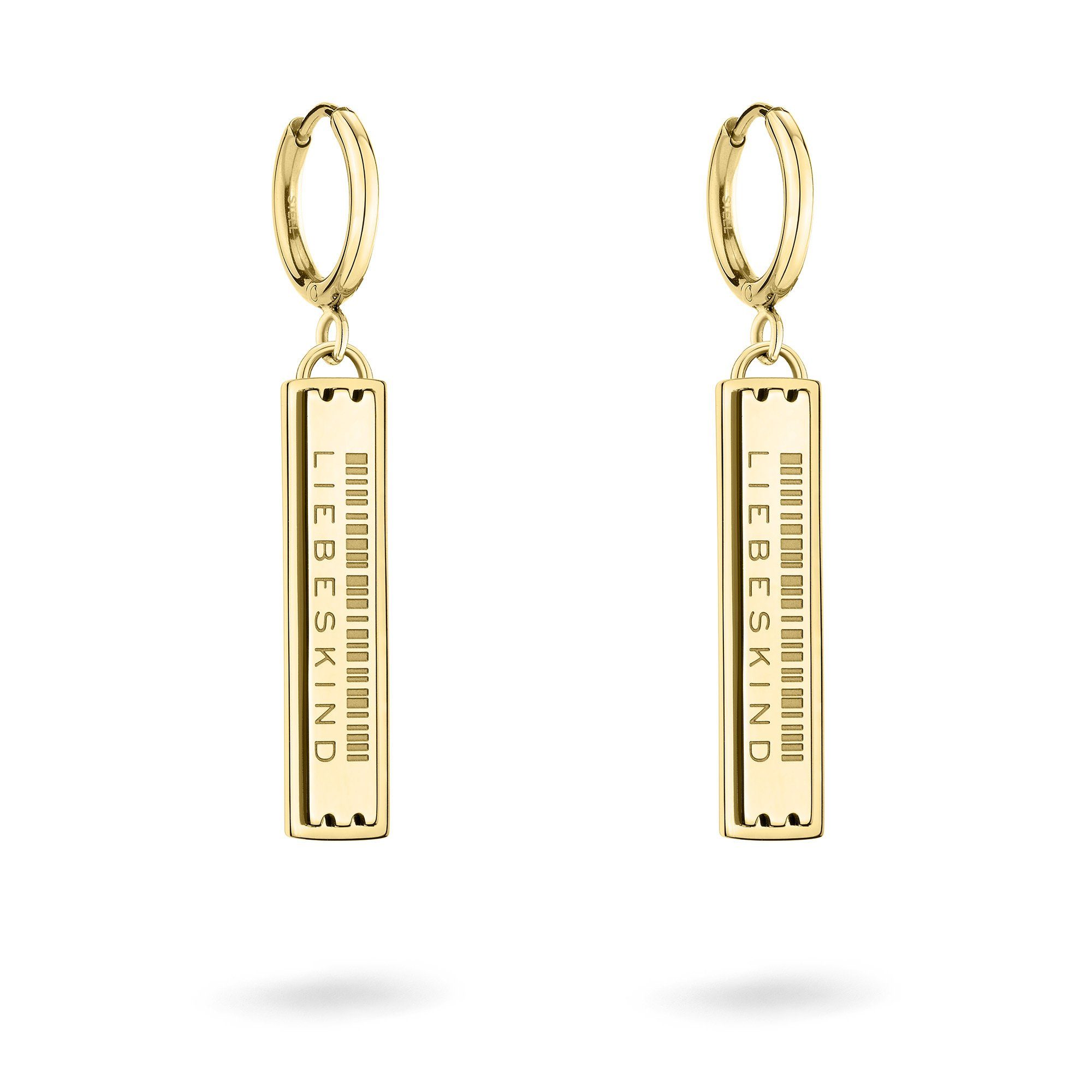 Liebeskind Berlin Paar Ohrstecker Secure Tag Icon Edelstahl günstig online kaufen