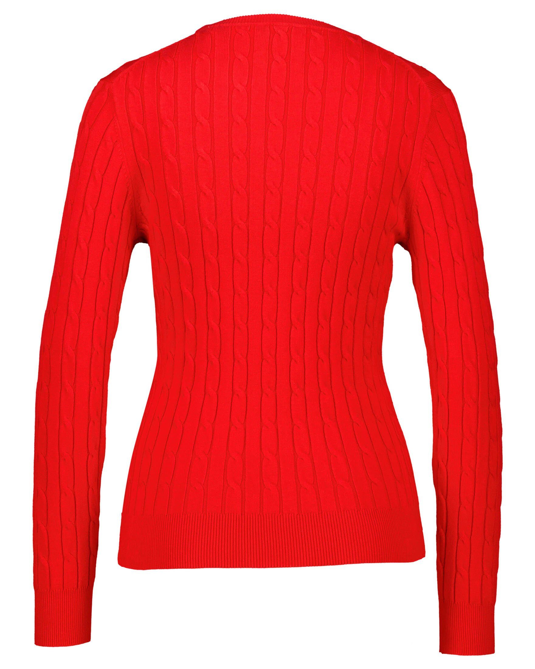 Gant Strickpullover Damen Strickpullover mit Zopfmuster günstig online kaufen