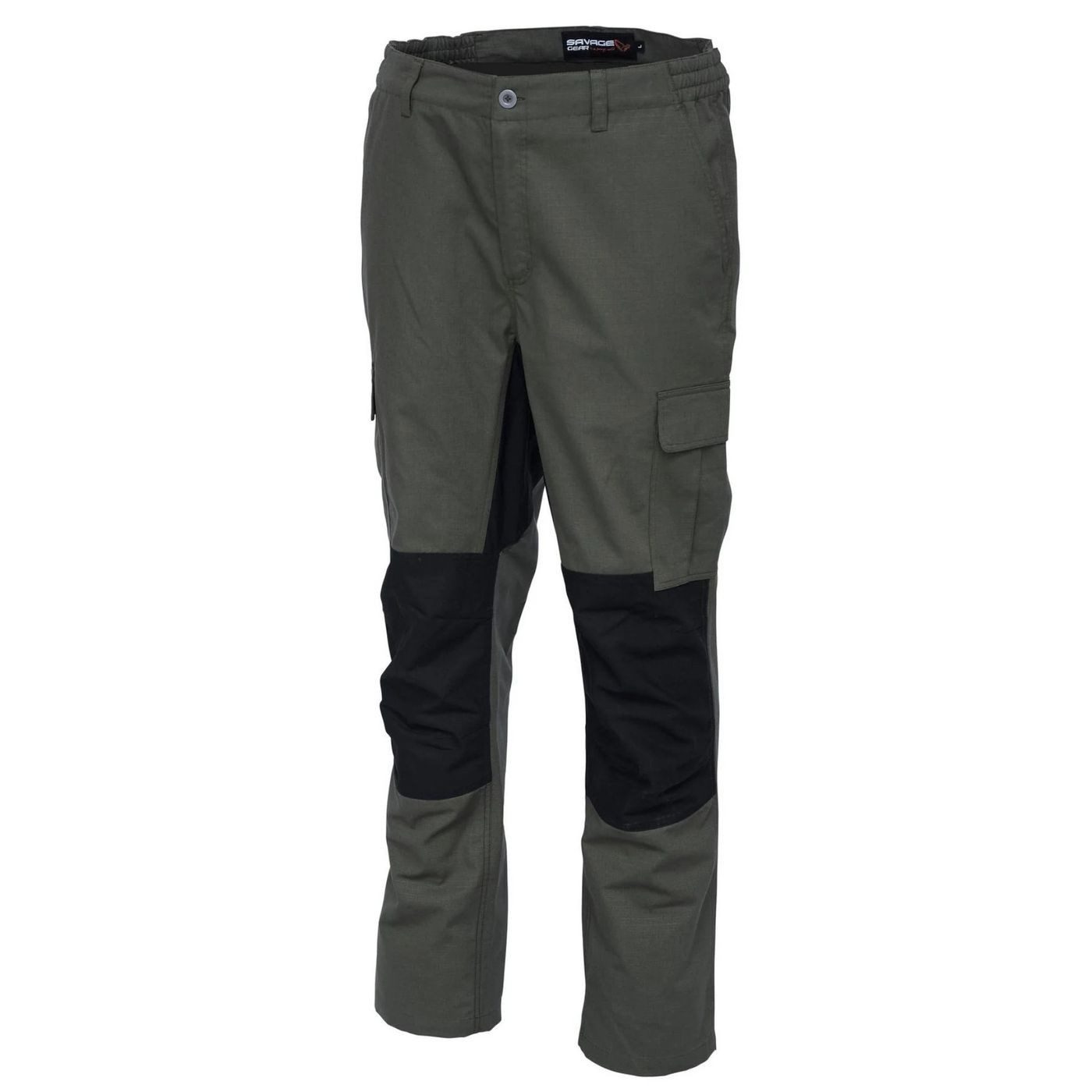 Savage Gear Outdoorhose Savage Gear Fighter Trousers Olive Night - Angelhose