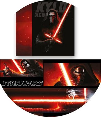 Bettwäsche Herding Star Wars Episode 7 Renforcé Bettwäsche 135x200cm Kylo Ren, JACK, Renforcé, 2 teilig, Eine Bettwäsche für wahre Star Wars Fans aus 100% Baumwolle