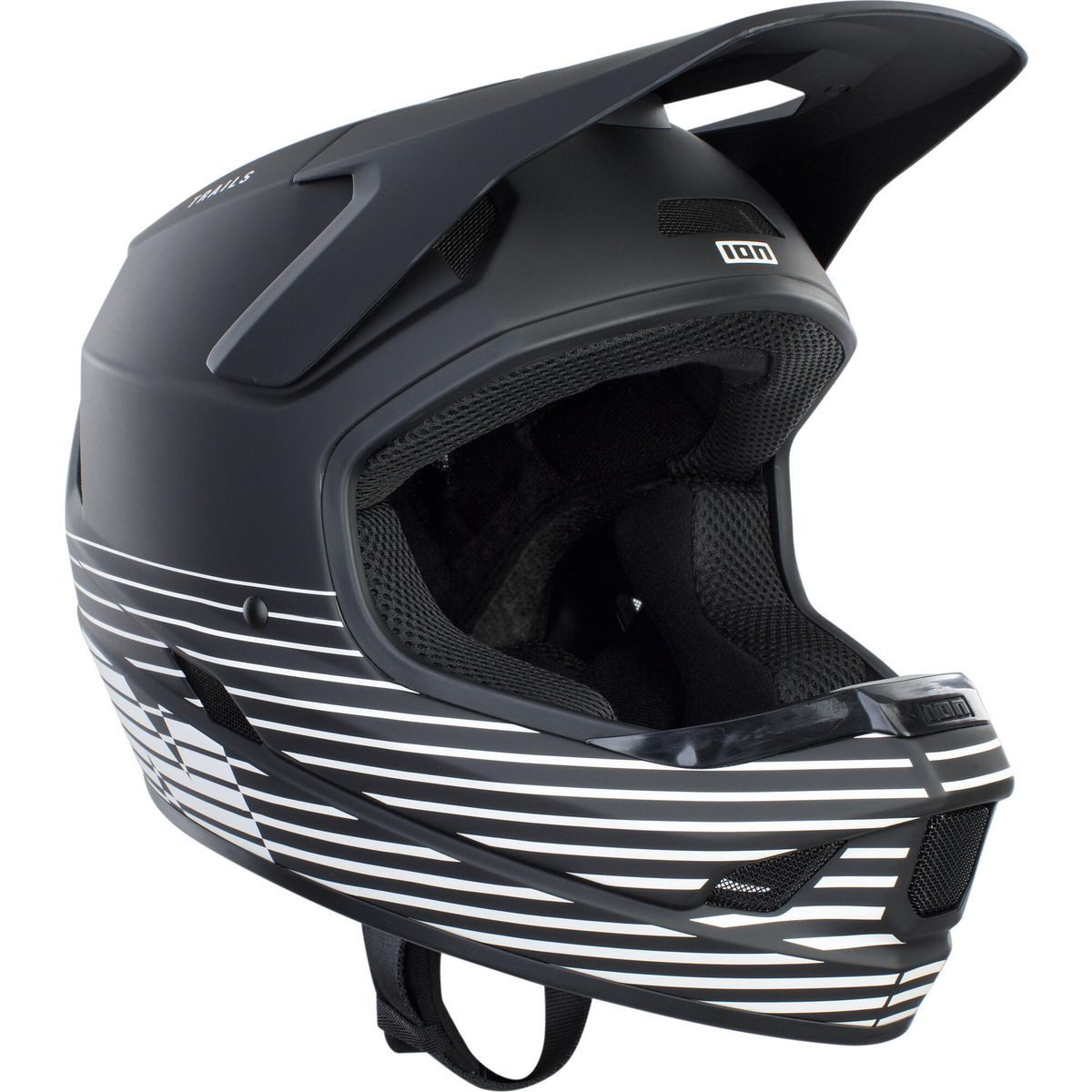 ION Fahrradhelm Helmet Scrub Amp Eu/Ce Unisex, Fullface-Helm für Enduro und Downhill mit flexiblen