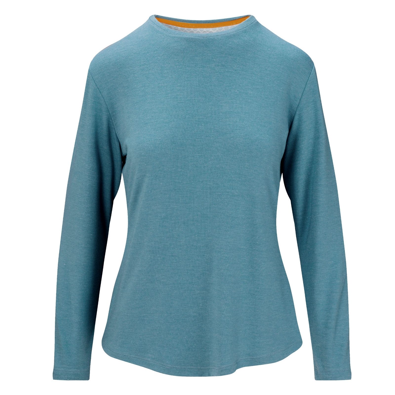 PiP Studio Langarmshirt Tom Long Sleeve Top Melee mit kleinem Logo auf der Rückseite