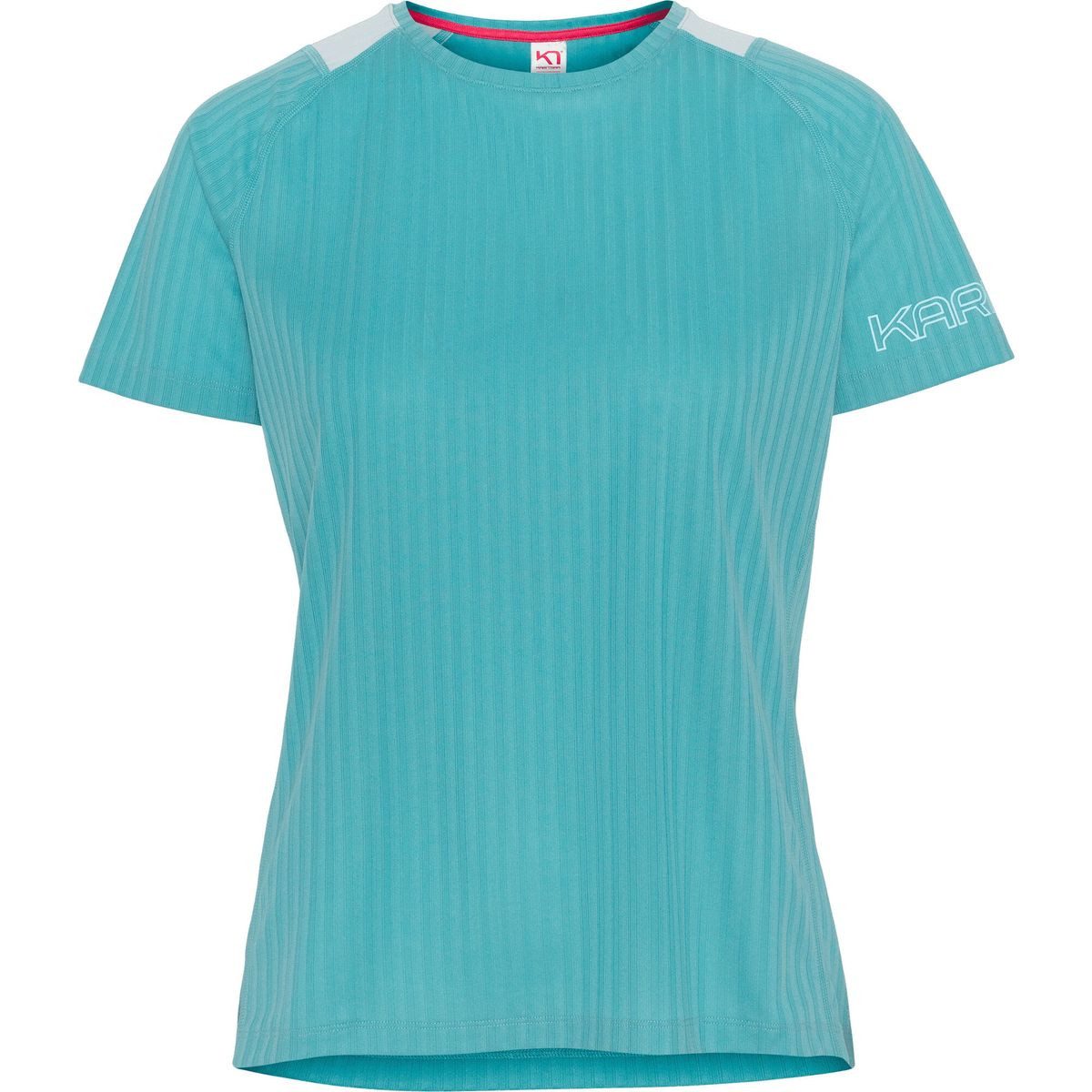 Kari Traa Kurzarmshirt Leah Tee Schnelltrocknendes Damen-Shirt aus recycelten Materialien, ideal für