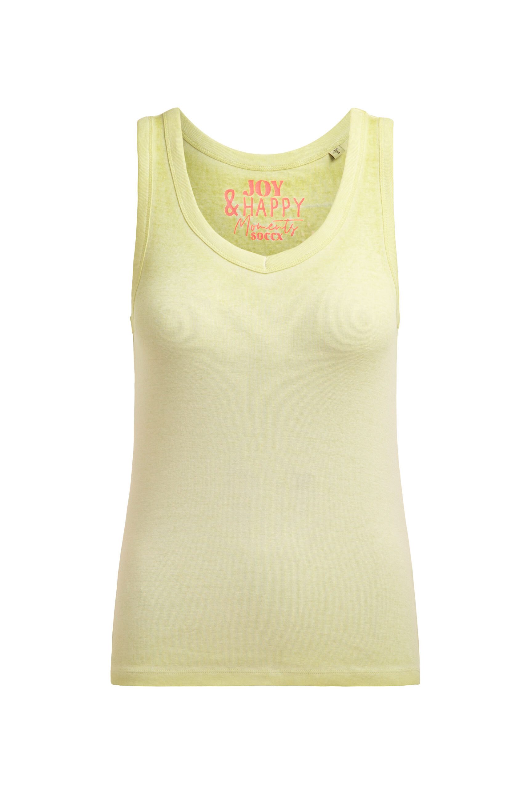 SOCCX Tanktop aus Baumwolle günstig online kaufen