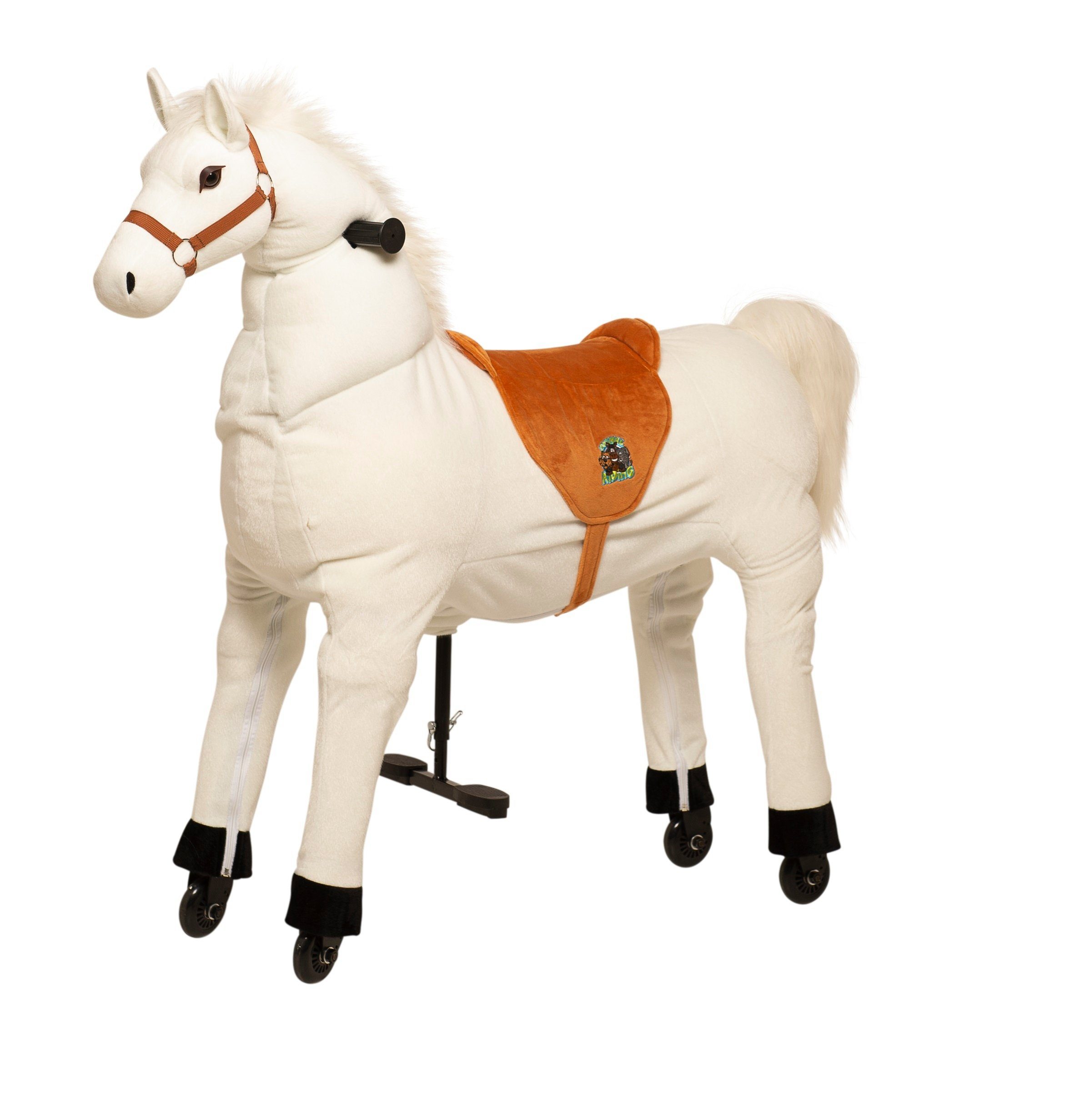 ANiMAL RIDinG Reittier Animal Riding Reitpferd weiß Snowy X-Large Kinder ab 8 Jahre