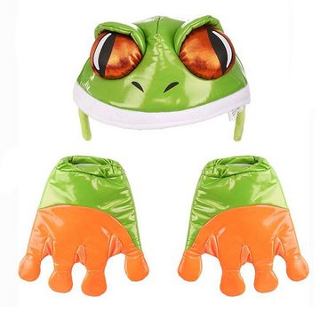 Elope Kostüm Frosch Accessoire-Set, Für die flinke Verwandlung in einen glänzenden Laubfrosch