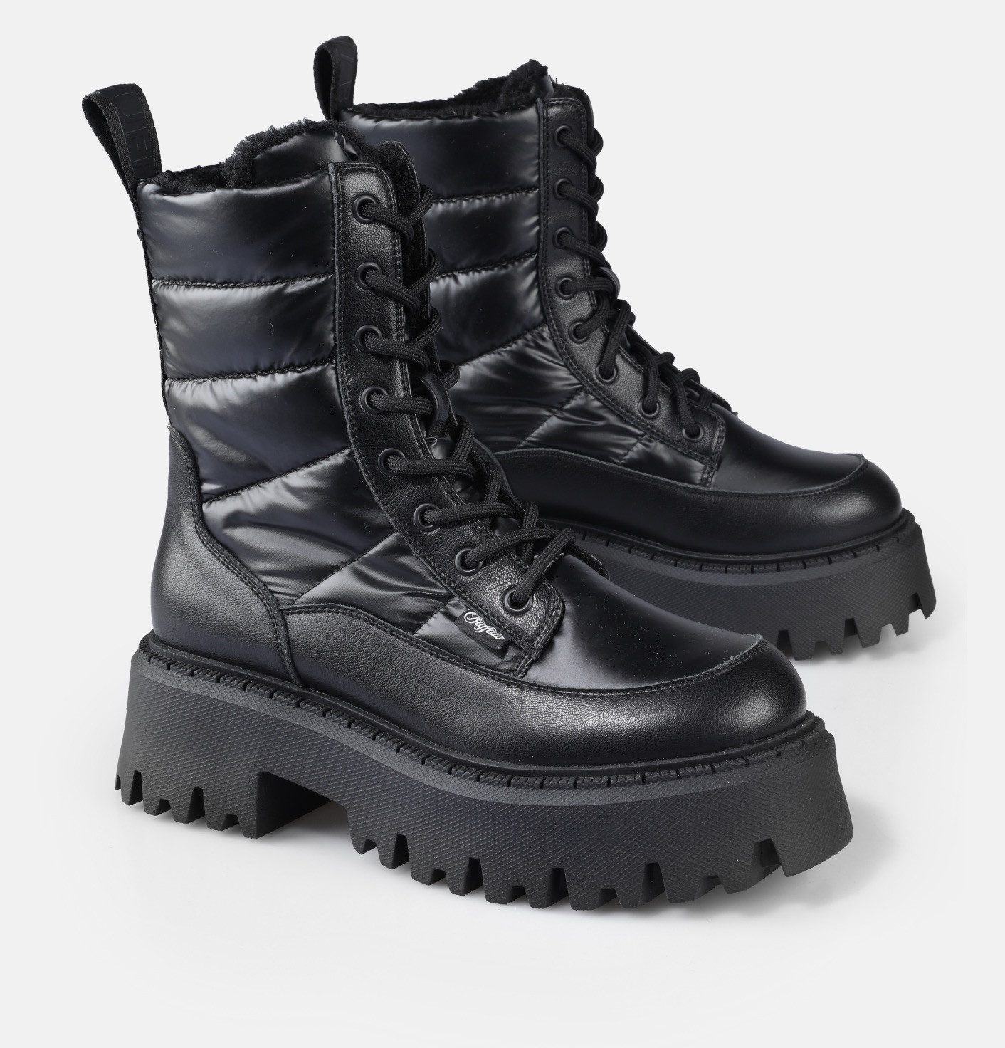 Buffalo Aspen Laceup Quilt Winterstiefelette Winterboots, Stiefelette, Fest günstig online kaufen