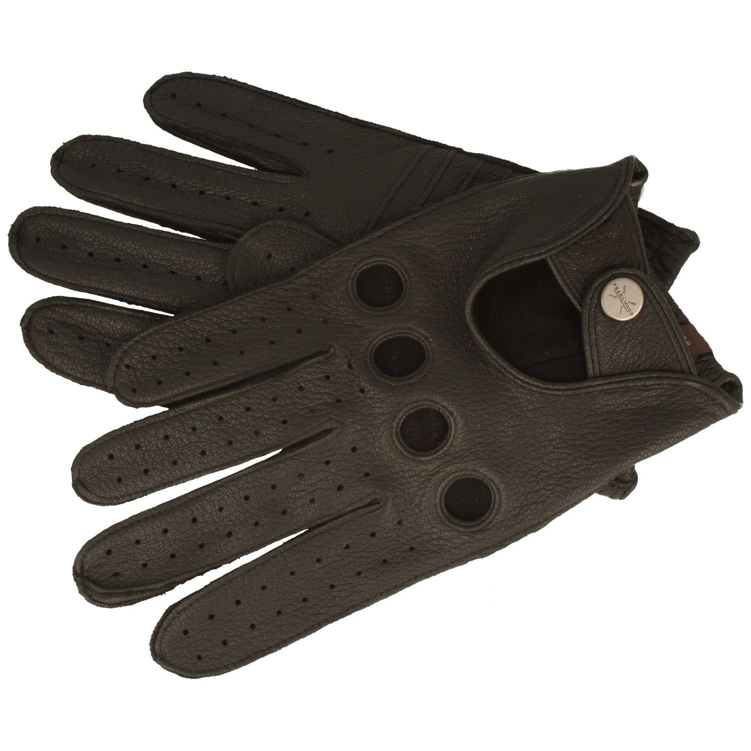 PEARLWOOD Lederhandschuhe Autofahrerhandschuhe aus echtem Ziegenleder