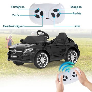 EXTSUD Elektro-Kinderauto Elektroauto für Kinder Benz AMG GLA45 12-V-Batterie30 kg Tragfähigkeit, 3 Geschwindigkeiten, 2 Motoren, USB-Anschluss