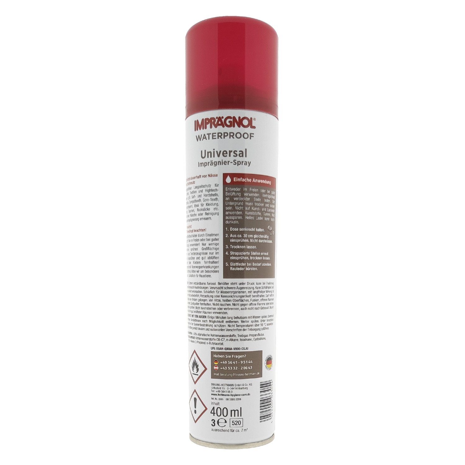 Thumbnail - Imprägnol Imprägnol waterproof Imprägnier-Spray 400ml Imprägnierspray (Flasche, 1 St., Imprägnol Imprägnier-Spray), Impr...
