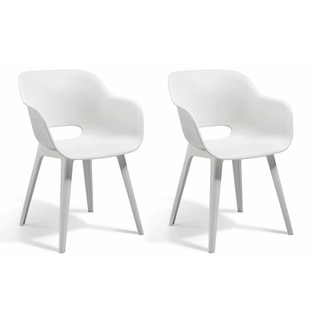 Keter Gartenstuhl Gartenstühle Akola 2 Stk. günstig online kaufen