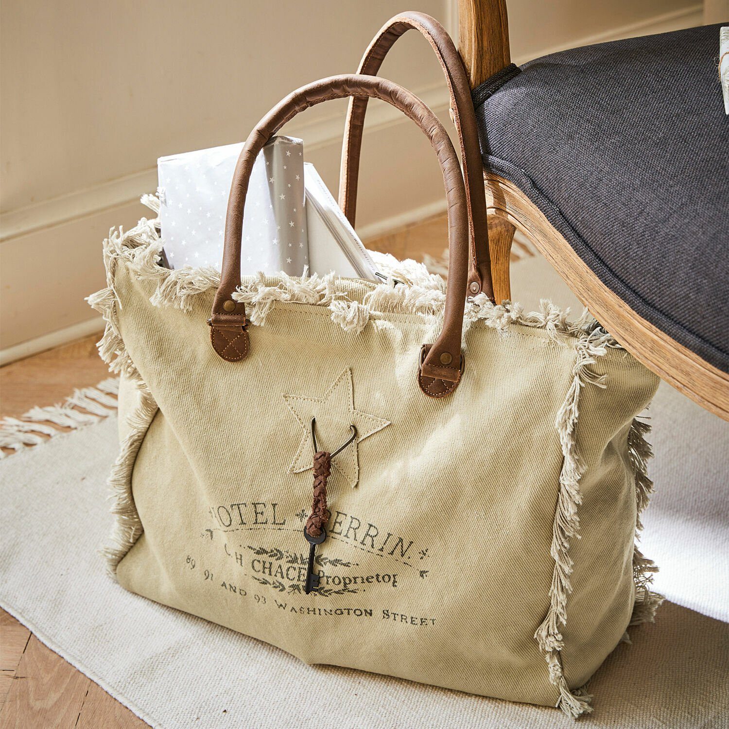 Mirabeau Handtasche Tasche Elora creme günstig online kaufen