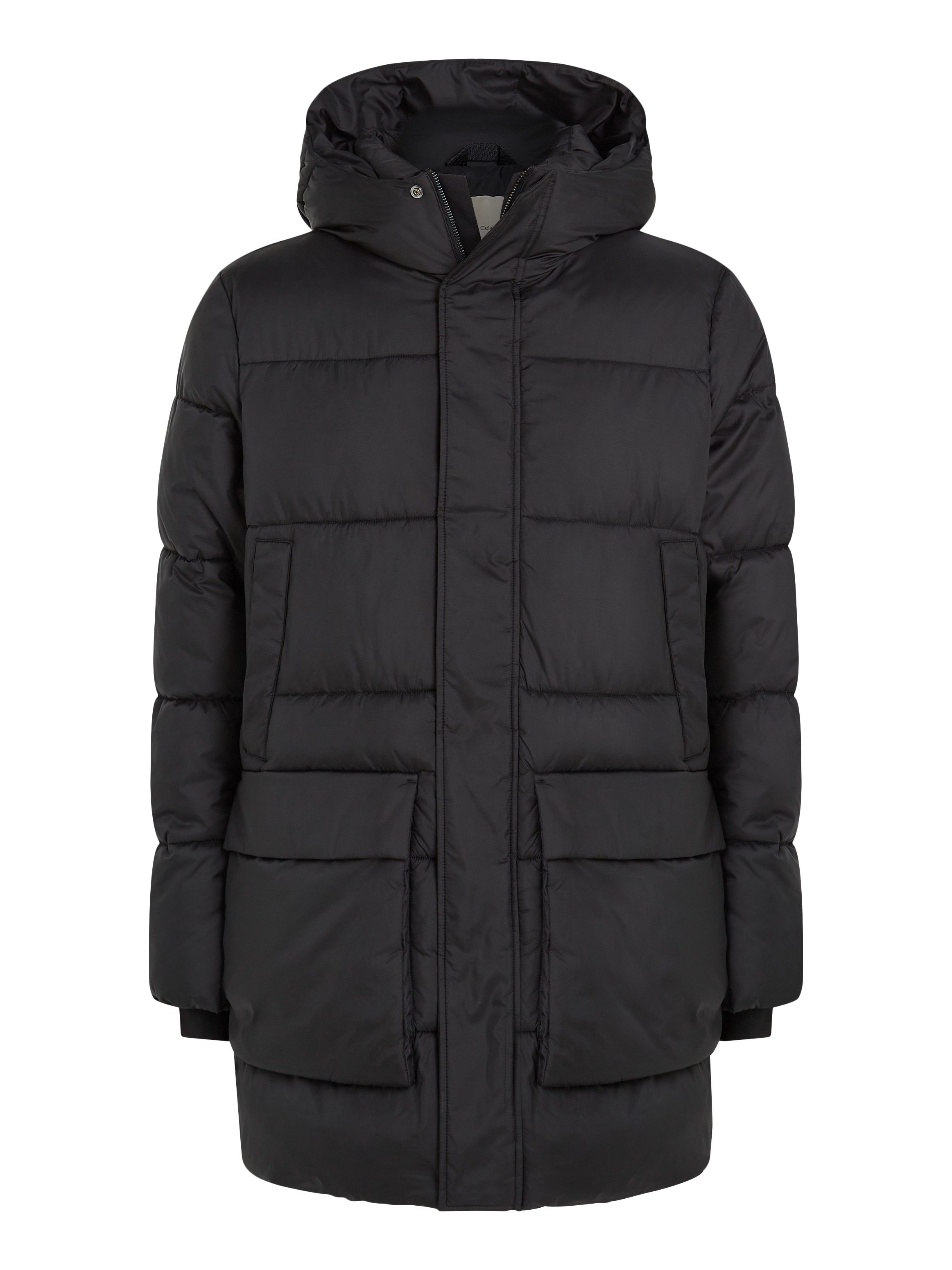 Calvin Klein Kurzmantel LONG HOODED QUILT günstig online kaufen