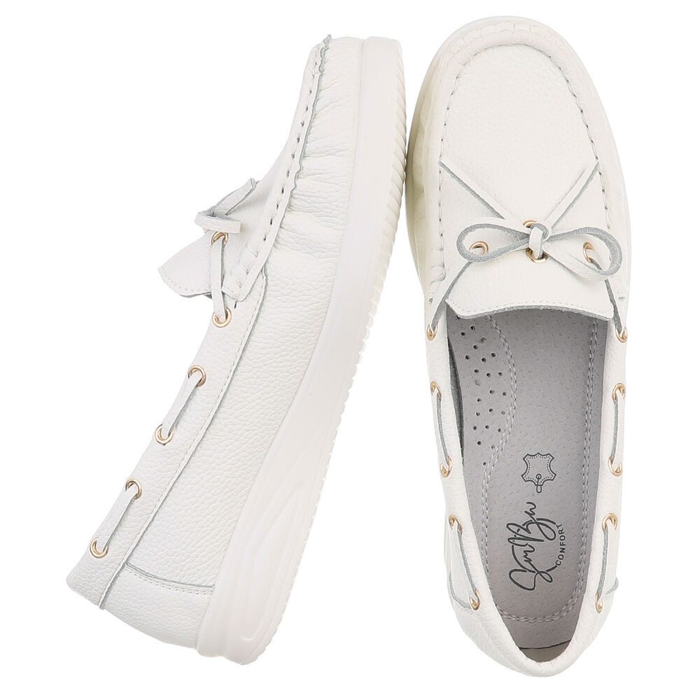 Ital-Design Bequeme Mokassins für Damen mit eleganten Details Slipper (9126 günstig online kaufen
