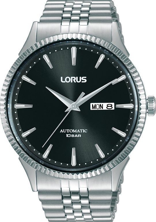 Zum supergünstigen Preis angeboten LORUS Automatikuhr RL471AX9 schwarz, silber