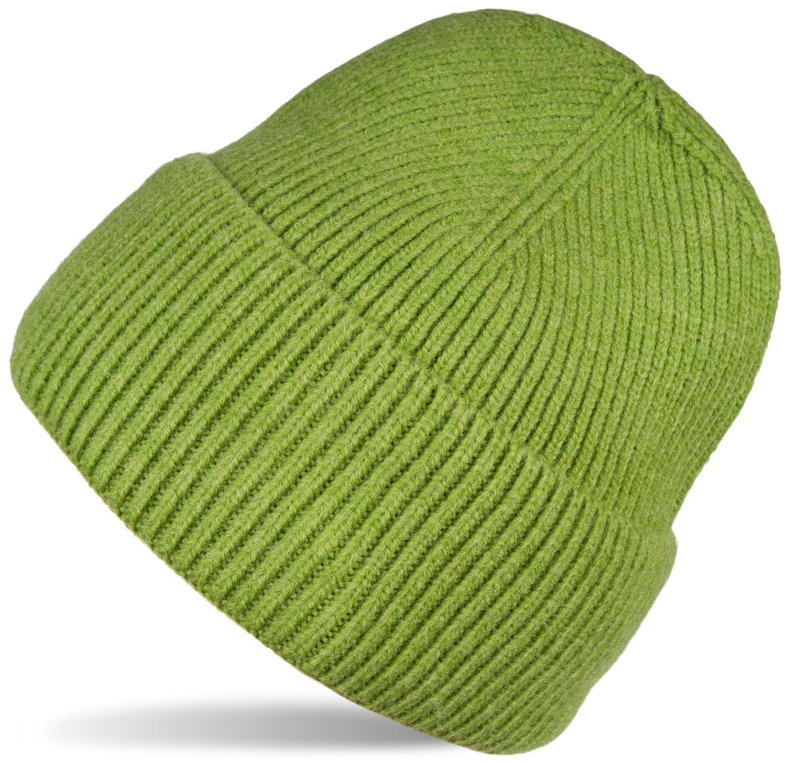 styleBREAKER Strickmütze Strickmütze mit Rippenmuster (1-St)