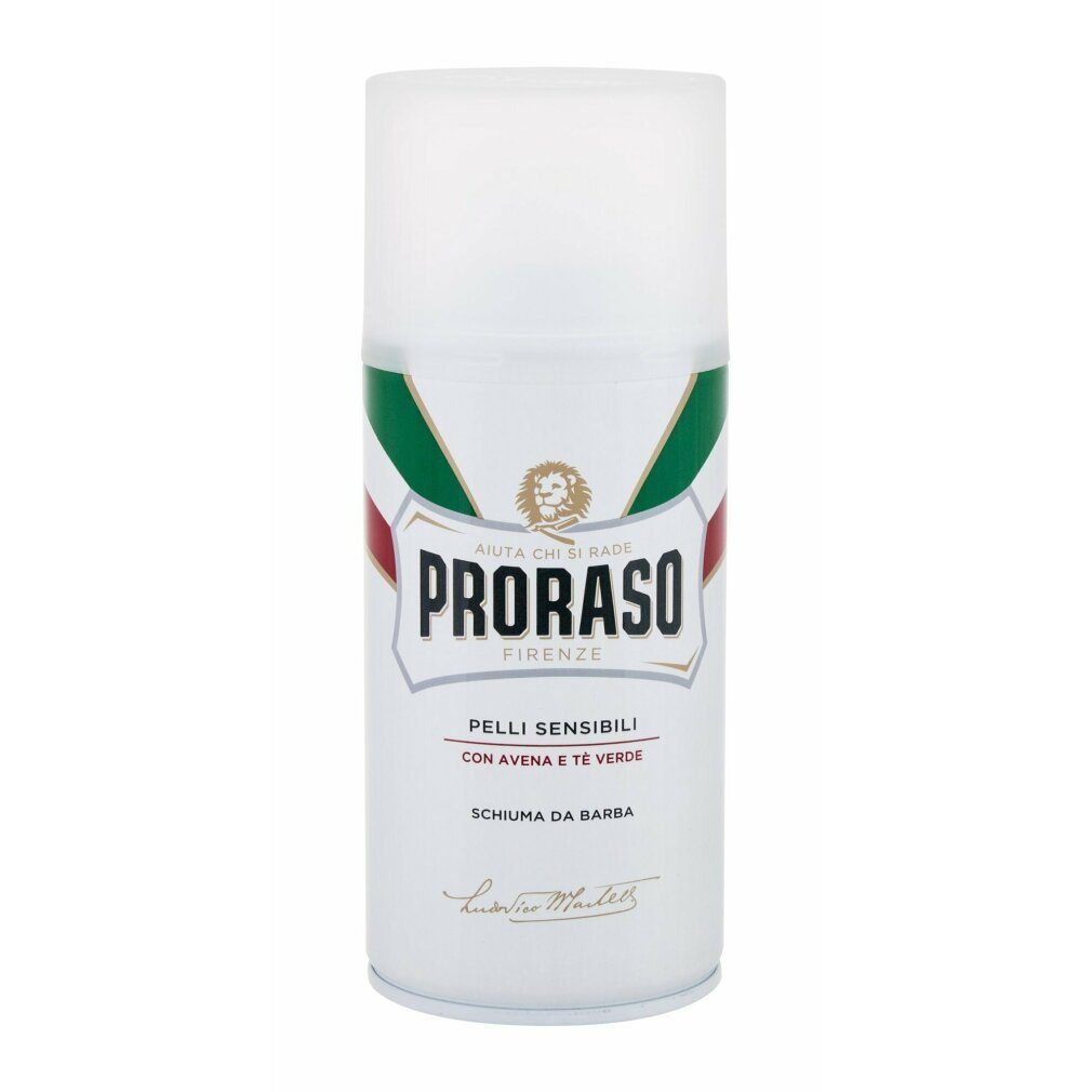 PRORASO Rasierschaum White Rasierschaum Für Empfindliche Haut 300ml