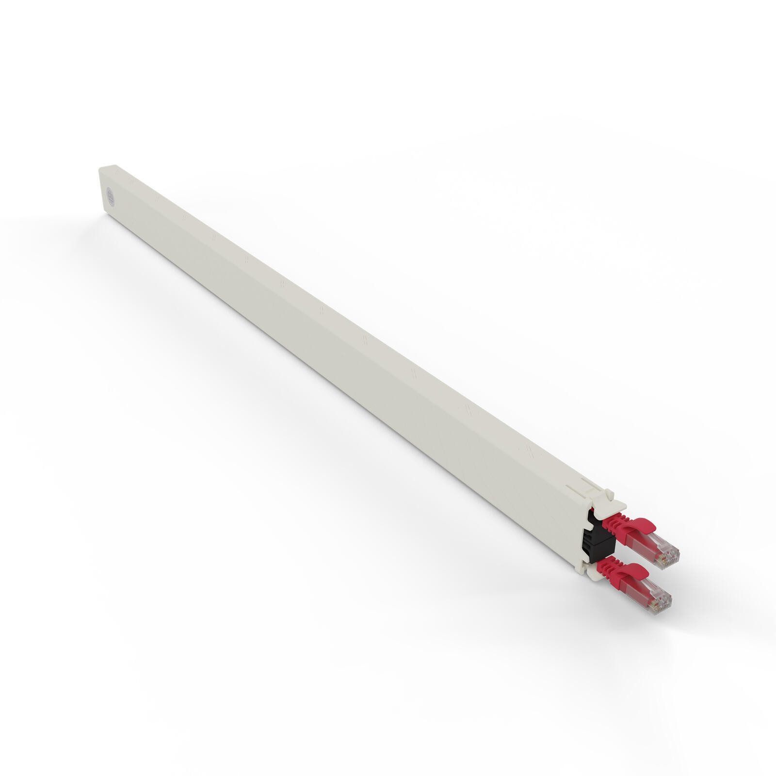 PATCHBOX Netzwerkschrank patchbox.one / Cassette / 30RU / UTP / Red