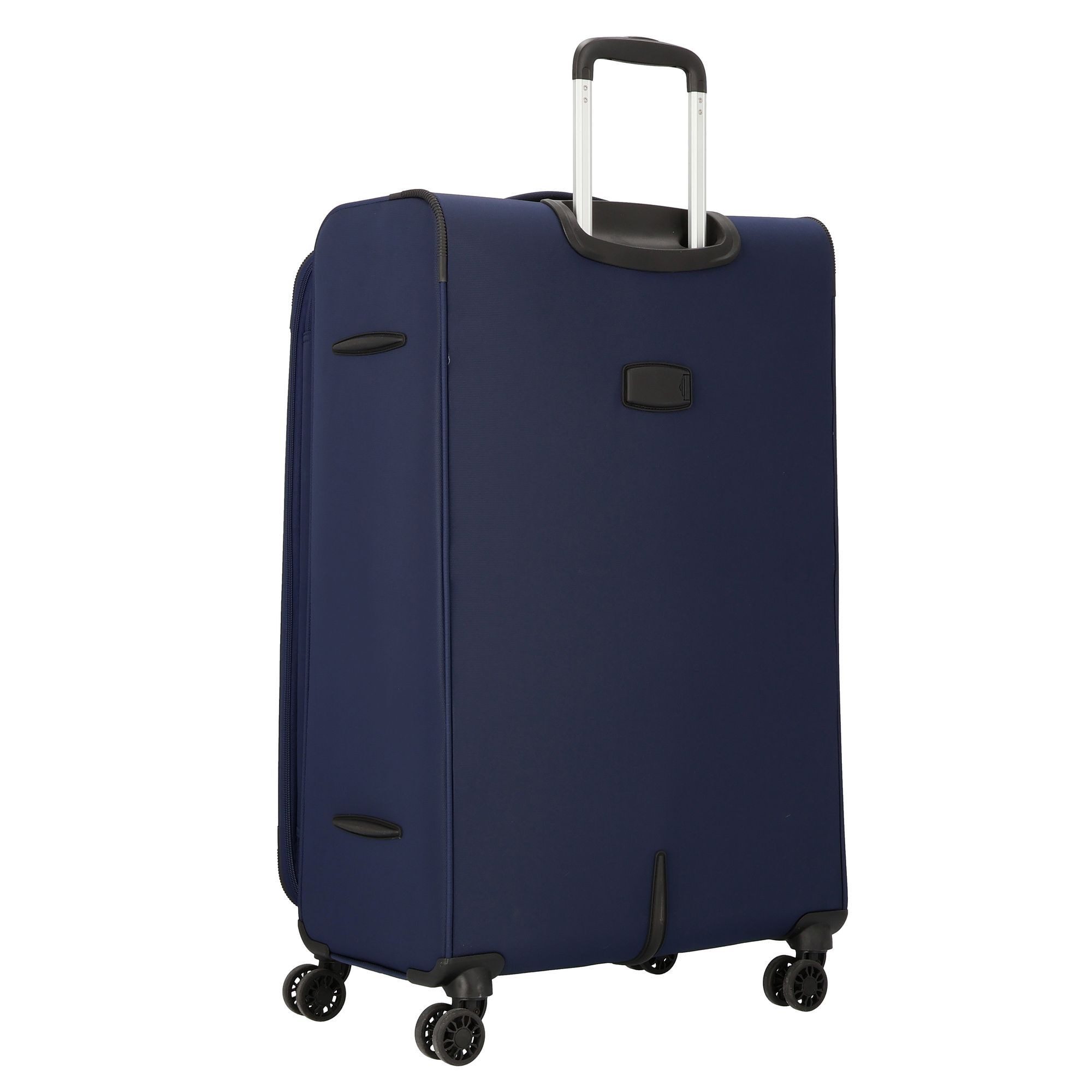 D&N Weichgepäck-Trolley Travel Line, 4 Rollen, Polyester