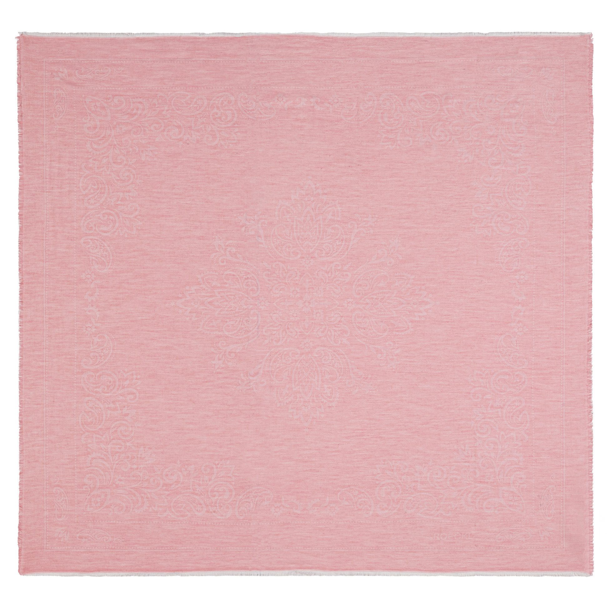 Roeckl Halstuch Floral Ornament Roeckl, Wolltuch mit Stickerei