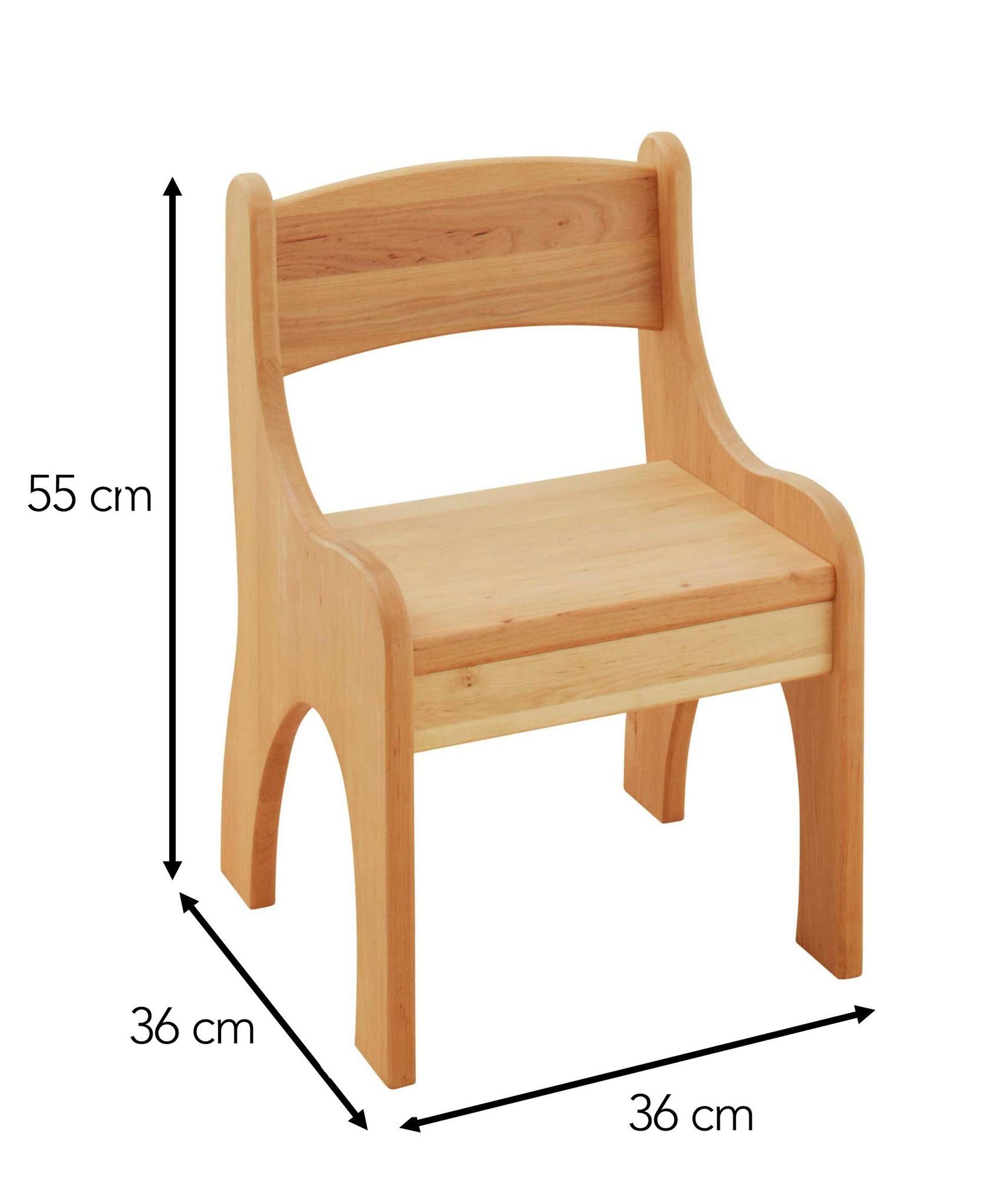 BioKinder - Das gesunde Kinderzimmer Kindersitzgruppe »Levin«, mit Tisch  und 4 Stühlen, Sitzhöhe 30 cm online kaufen | OTTO