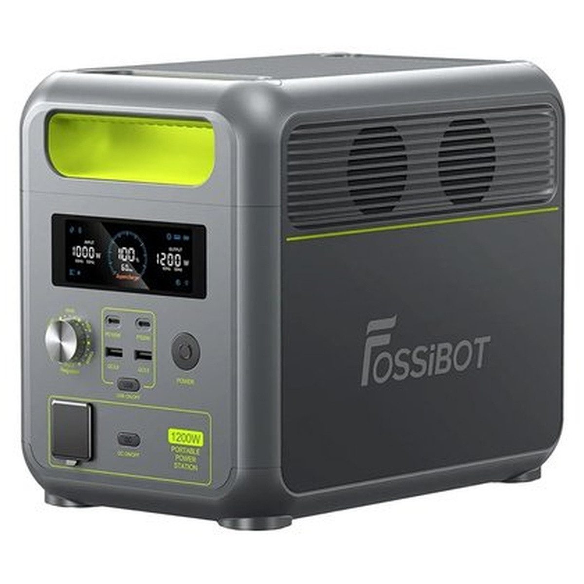 Fossibot FOSSIBOT FBP1200 1200-W-Ladestation (grün) Powerstation