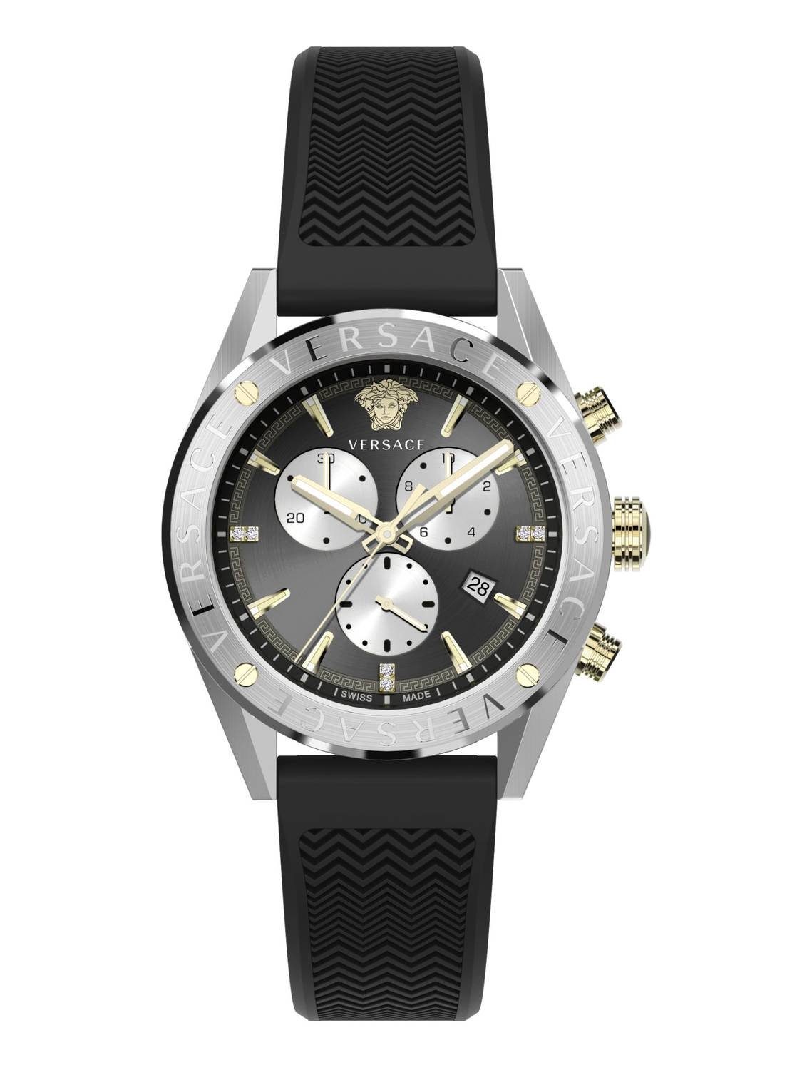 Schweizer Versace V-Chrono Uhr