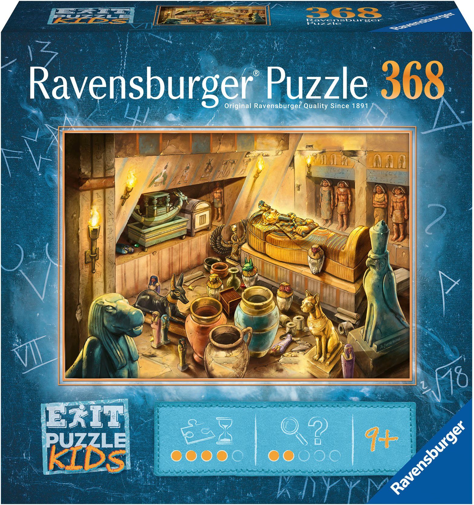 Ravensburger Puzzle Im Alten Ägypten, 368 Puzzleteile, Made in Germany; FSC® - schützt Wald - weltweit
