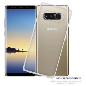 Cadorabo Handyhülle Samsung Galaxy NOTE 8 Samsung Galaxy NOTE 8, Flexible TPU Silikon Handy Schutzhülle - Hülle - ultra slim