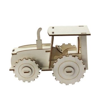 SOL-EXPERT group Modellbausatz 3D Holz Puzzle Traktor