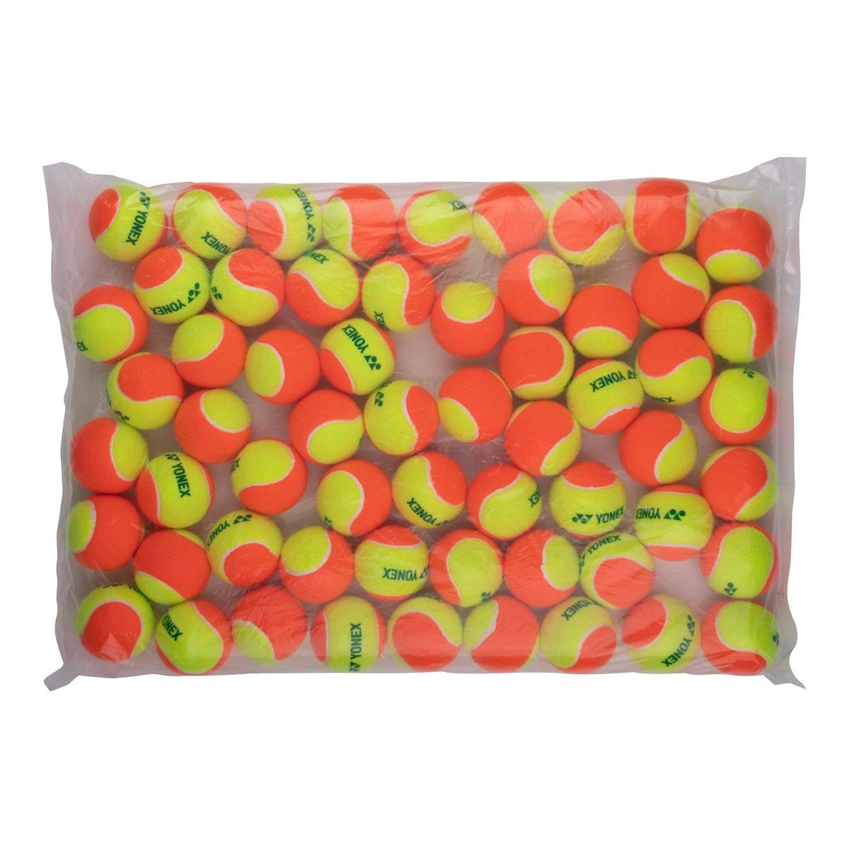 Yonex Tennisball Methodikbälle Stage 2 gelb/orange 60er im Beutel