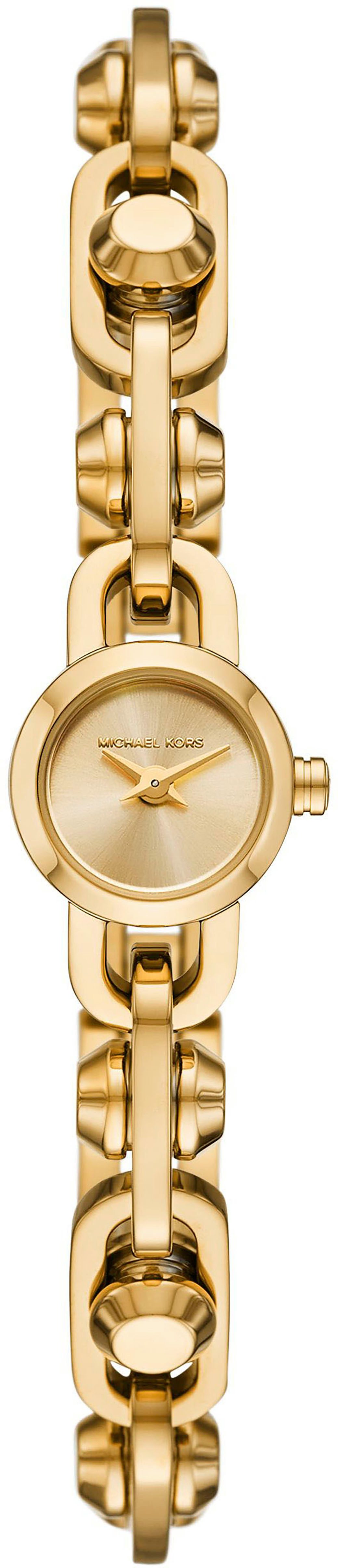 MICHAEL KORS Quarzuhr MK ASTOR LINK MK4871, Armbanduhr, Damenuhr, Edelstahlarmband, analog