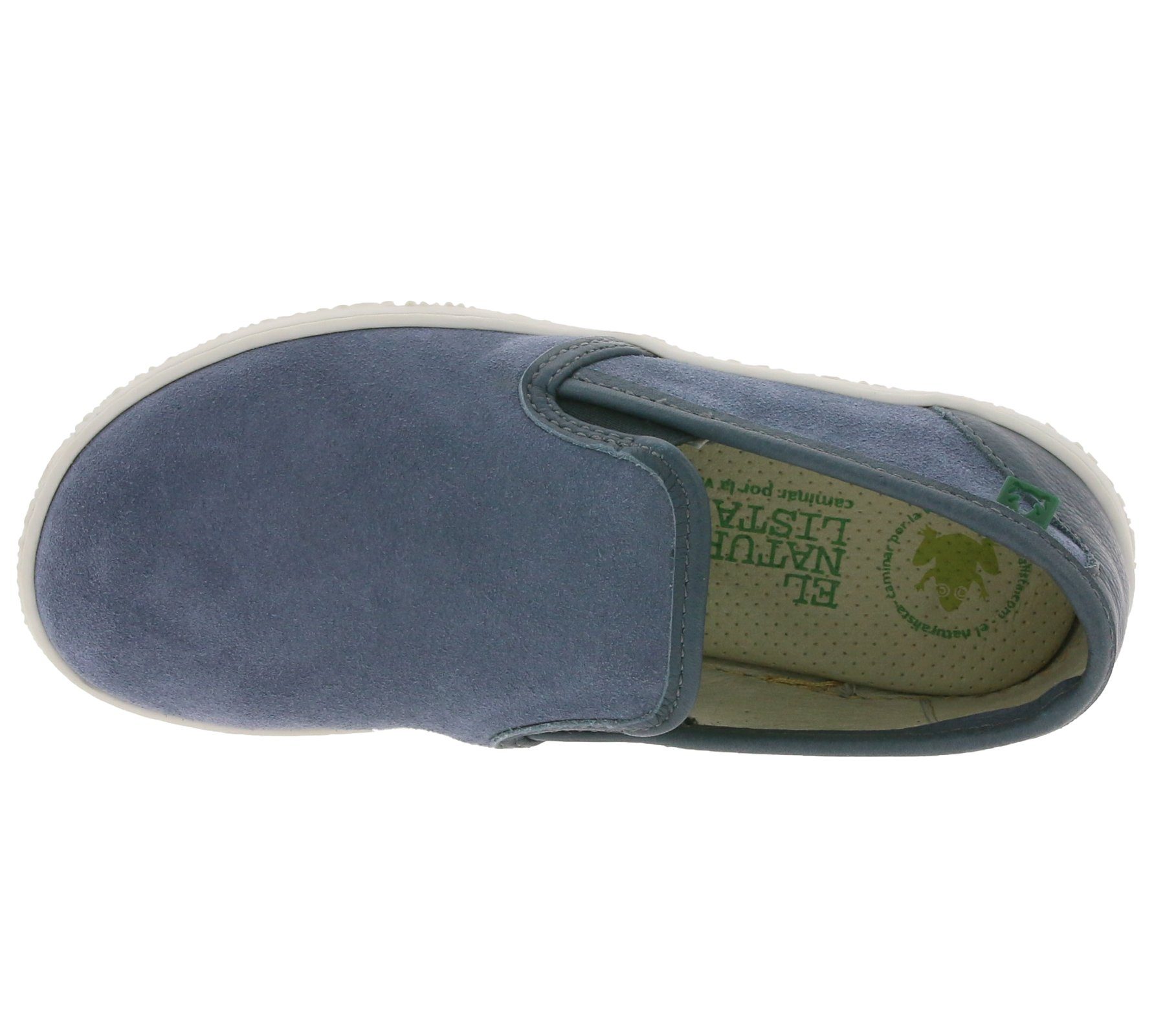 El Halbschuhe Sommer-Schuhe ohne Blau Yuyuan El Kinder Echtleder-Slipper sportliche Slipper Verschluss Naturalista Naturalista