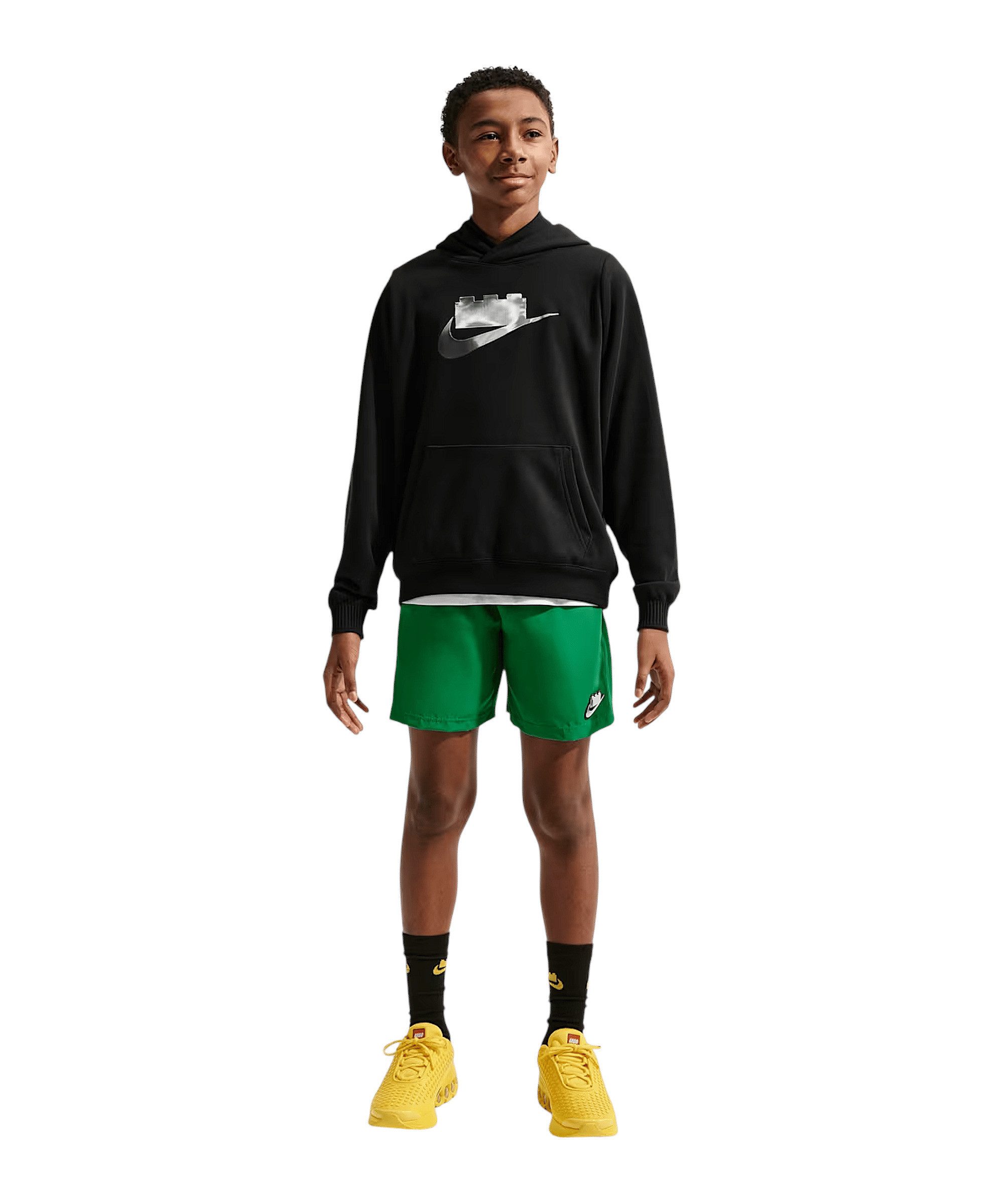 Nike Sweatshirt Nike Performance x Lego 365 Hoody Kids Weiß Baumwolle