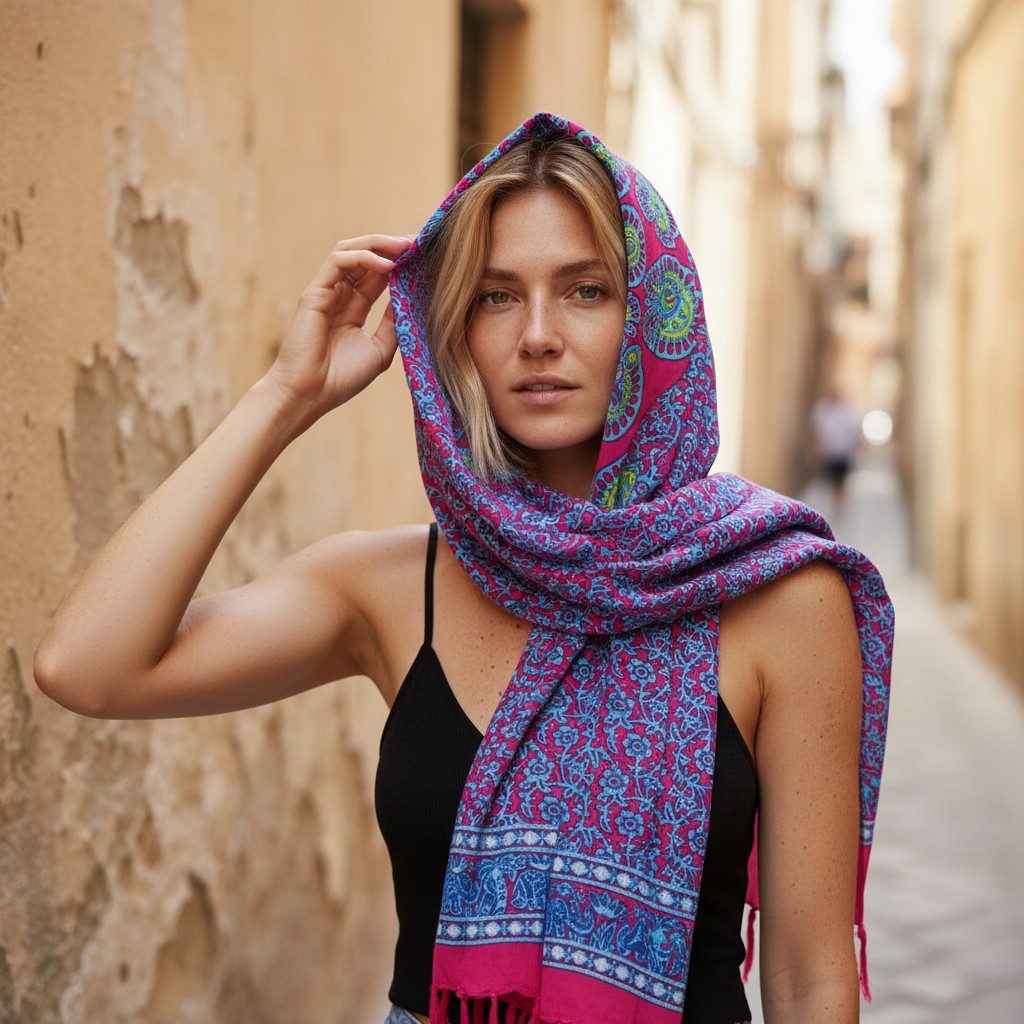 Guru-Shop Sarong Bali Sarong, Wandtuch, Wickelrock, Mandala.. – Bild 3 von 5