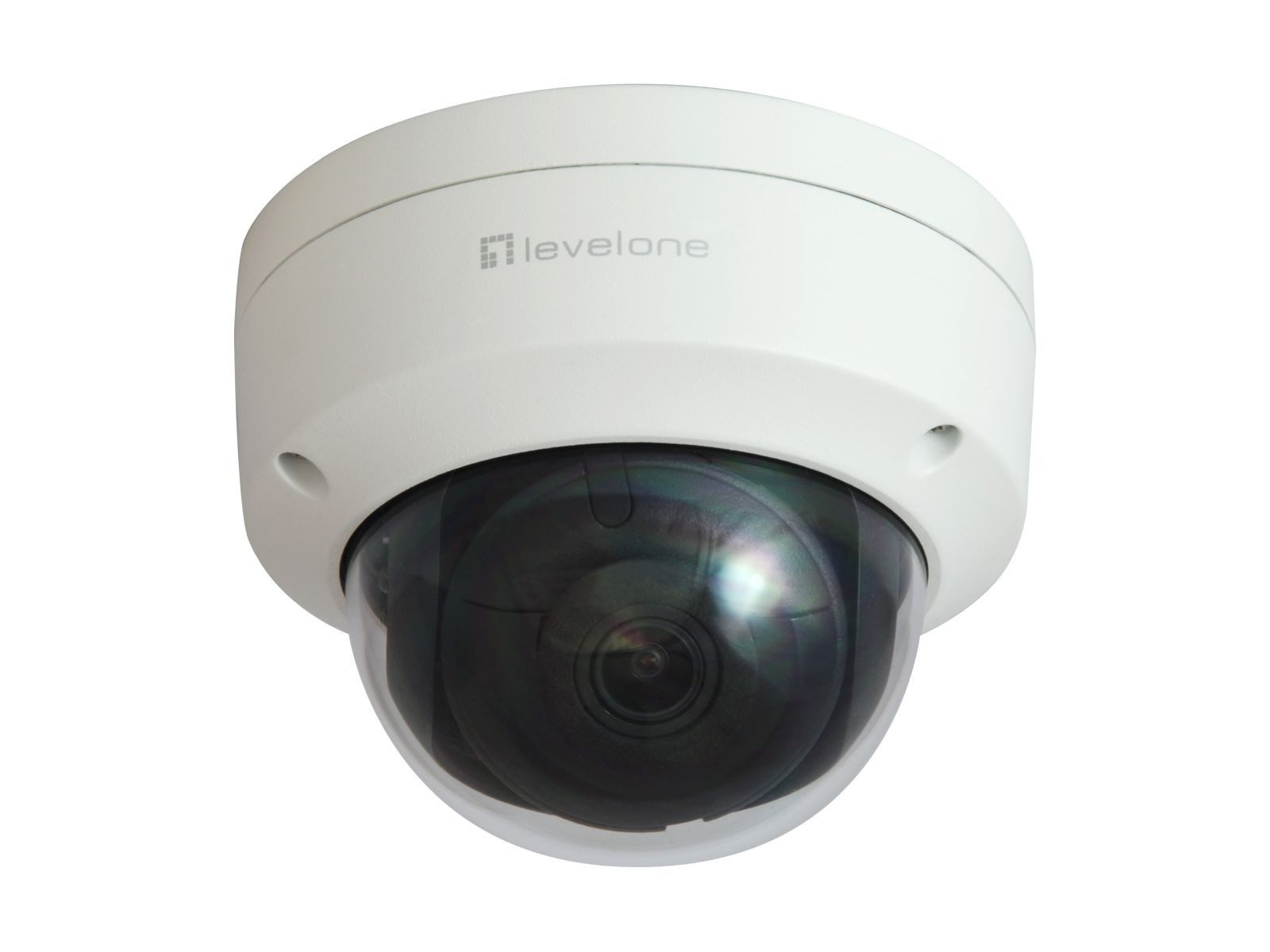 Levelone Überwachungskamera GEMINI Fixed Dome IP-Netzwerkkamera, 6 Megapixel, H.265, 802.3af PoE