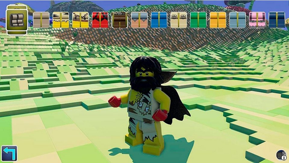 Lego Worlds PlayStation 4, Software Pyramide