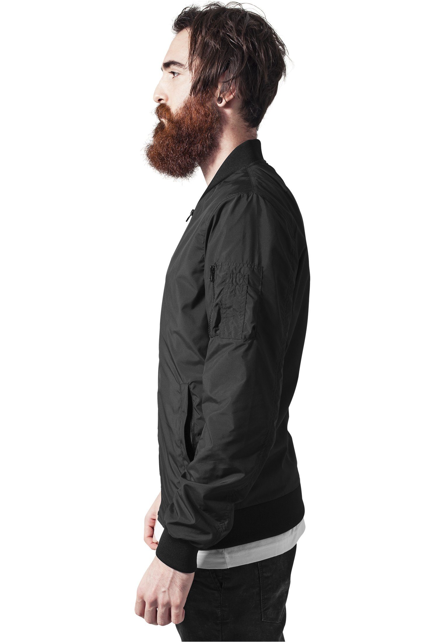 Outdoorjacke black URBAN Bomber CLASSICS (1-St) Light Jacket