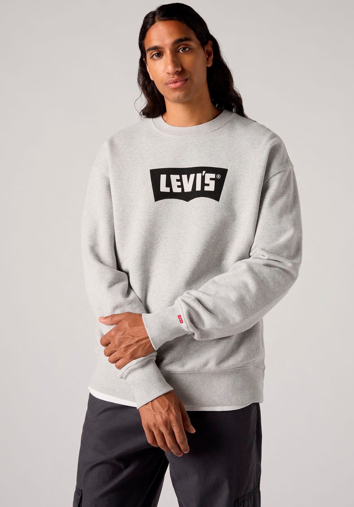 Levi's® Sweatshirt PREMIUM GRAPHIC CREW aus Baumwolle