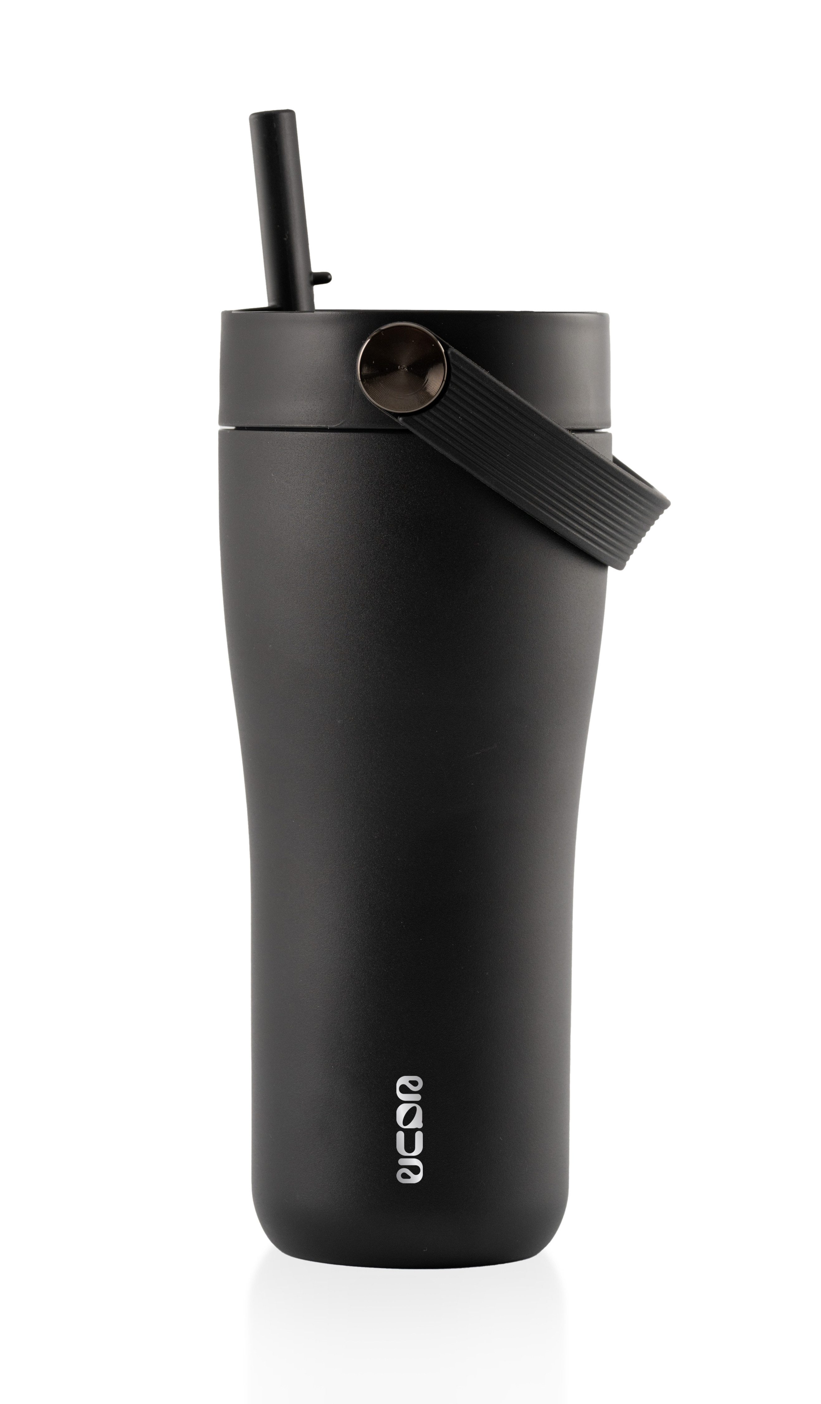 equa Thermobecher Carry Cup, Isolierbecher, 600 ml, 1-tlg., Edelstahl, Kunststoff, Stahl, auslaufsicherer Coffee-to-go-Becher