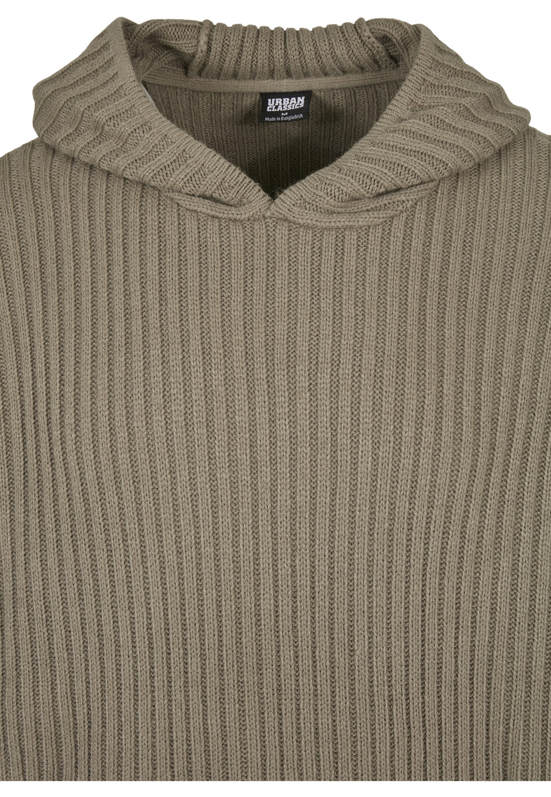 URBAN CLASSICS Rundhalspullover Urban Classics Herren Knitted Hoody (1-tlg) – Bild 3 von 5