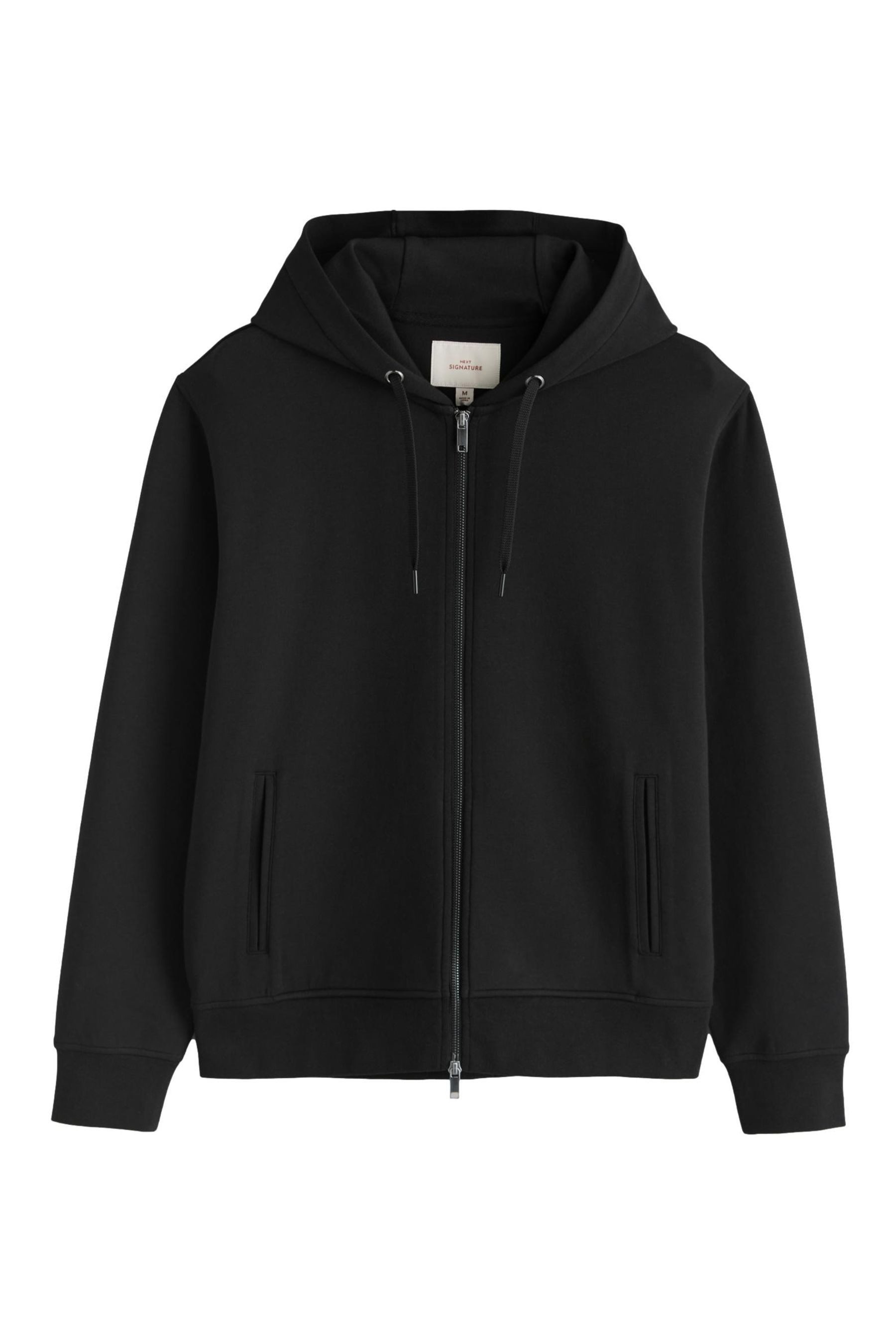 Next Sweater Kapuzenjacke aus weichem Modal mit Reißverschluss (1-tlg)