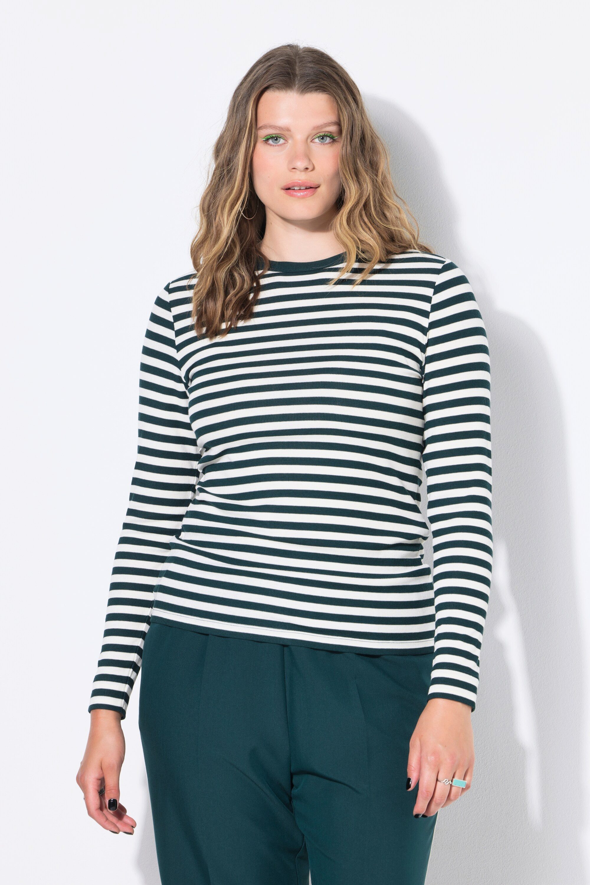 Studio Untold Longsleeve T-Shirt Slim Shape günstig online kaufen
