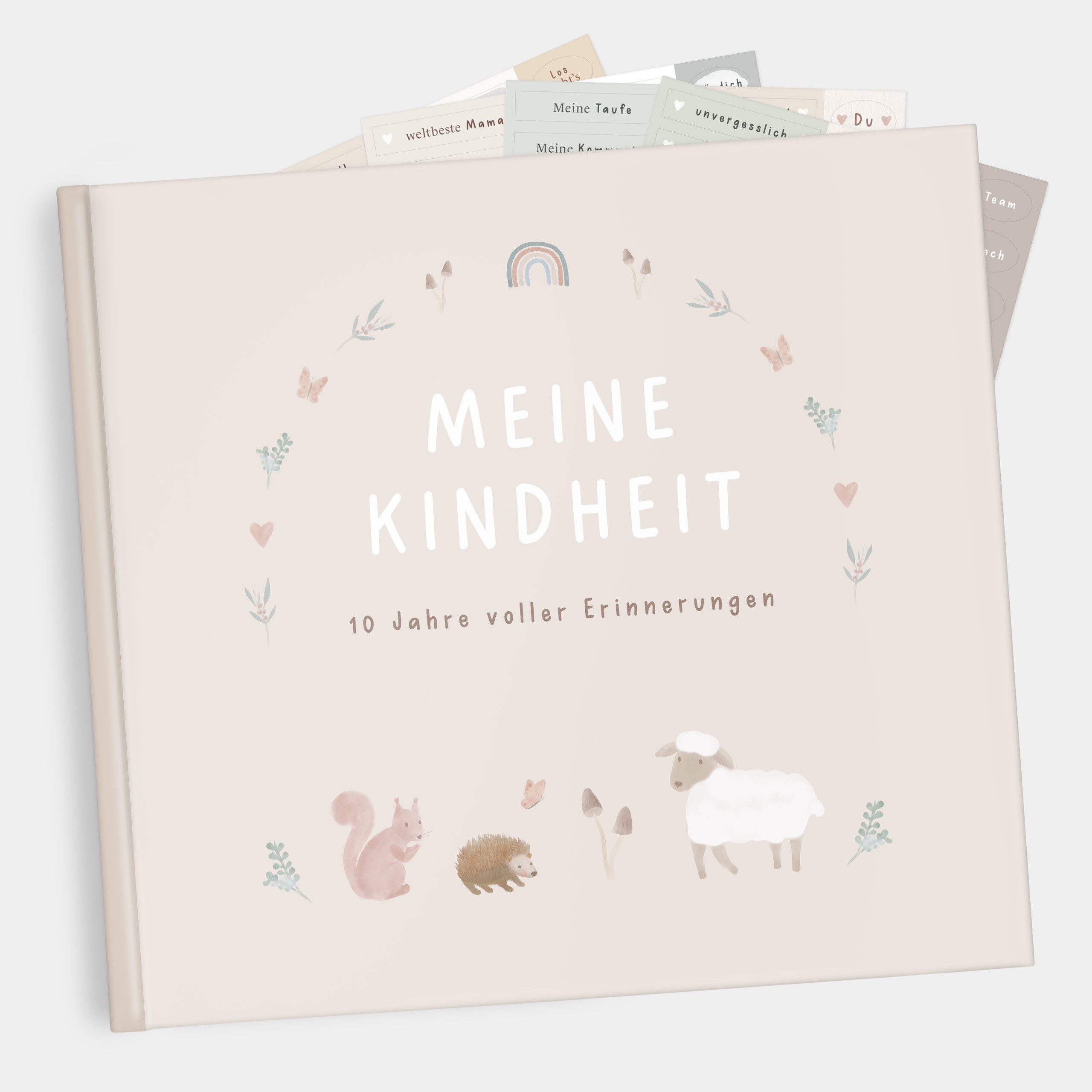 mintkind Tagebuch Erinnerungsalbum "Meine Kindheit" - Erinnerungsbuch 228 Seiten