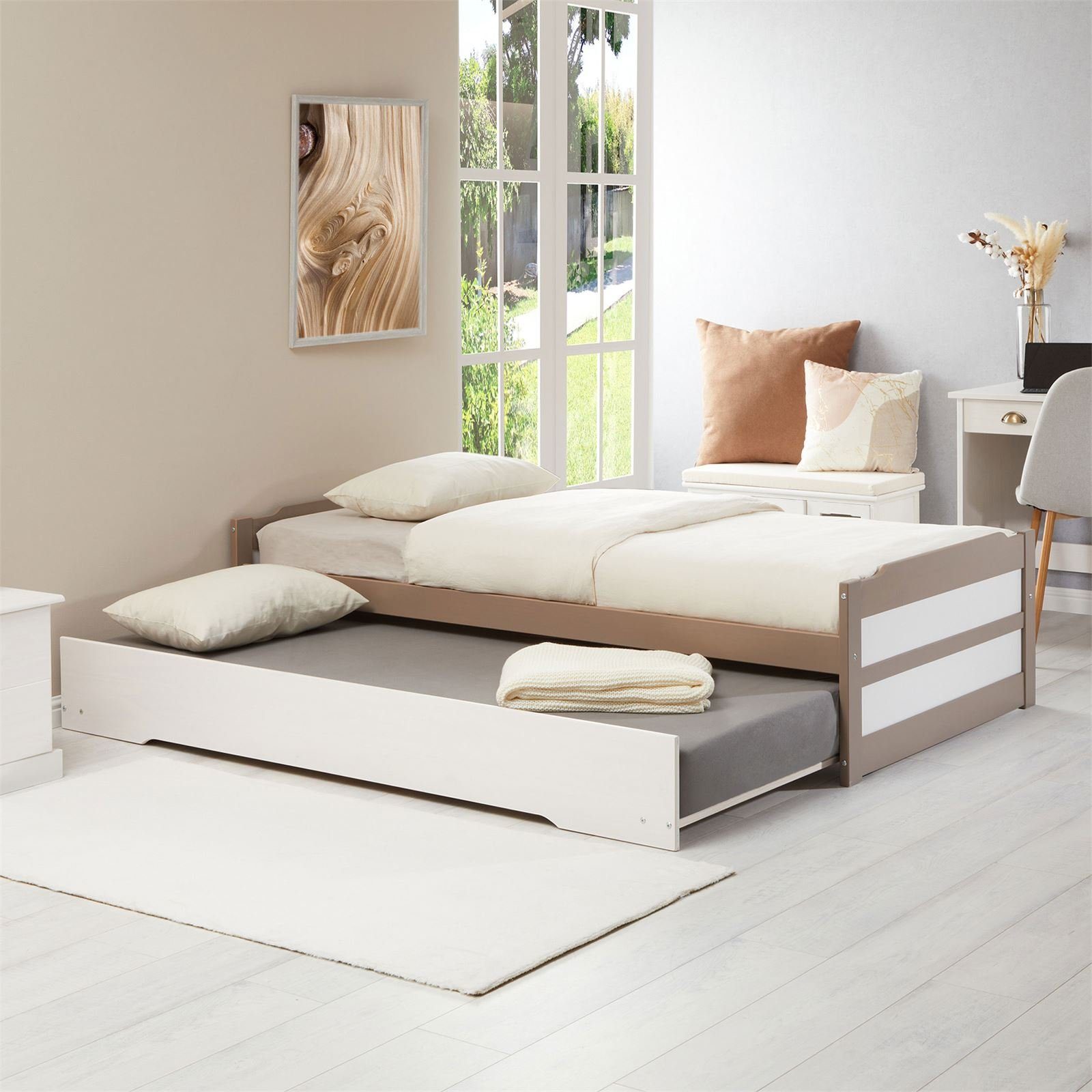 IDIMEX Funktionsbett LORENA, Ausziehbett Tagesbett Jugendbett 90x190 cm günstig online kaufen